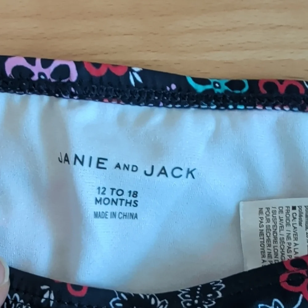 Janie & Jack Colorful Floral Swimwear